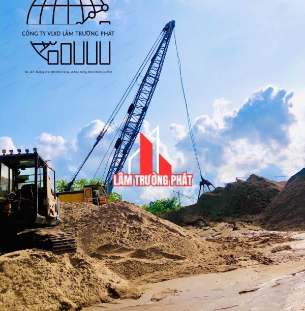 cát xây dựng Bình Chánh